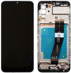 Samsung Οθόνη GH81-21233A με Πλαίσιο για SM-A037G (Μαύρο)