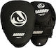 Bad Boy Omega Focus Mitts Martial Arts Targets Hand 2 Pieces Black