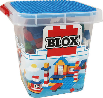 Unico Building Block Τουβλάκια σε Κουβαδάκι for 1.5 - 5 years 250pcs 9066-0000