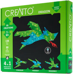 Kosmos Plastic Construction Toy Creatto Dragon 4 in1 for Children 10+ years old+ Years Kosmos Plastic Construction Toy Creatto Dragon 4 in1 for Children 10+ years old+ Years