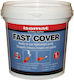 Isomat Fast Cover Chit de spumă Acrilic / Pregătit Alb 1lt 1kg