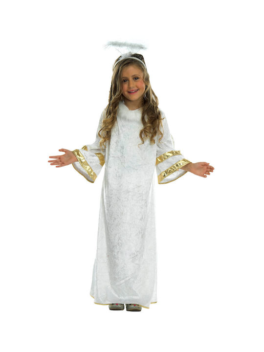 Kids Christmas Costume Angel Angel White