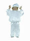 Kids Christmas Costume Kourabiedes Greek Christmas Cookie Costume White