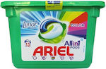 Ariel All in 1 Color Απορρυπαντικό Touch of Lenor Fresh για Χρωματιστά Ρούχα 13 Μεζούρες