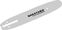 Nakayama Chainsaw Blade Chainsaw Blade 25cm for Chain with Pitch 1/4", Guide Bar Thickness .050"-1.3mm & Number of Drivers 58E 0291033004