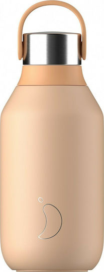 Chilly's Series 2 Μπουκάλι Θερμός Ανοξείδωτο BPA Free 350ml Πορτοκαλί