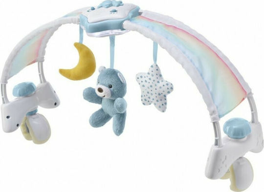 Chicco Μπάρα Κούνιας με Μουσική First Dreams 2 In 1 Rainbow Sky Σιελ