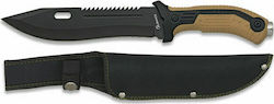 Martinez Albainox Tactical Knife Black with Blade made of Stainless Steel in Sheath