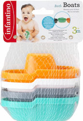 Infantino Bath Boats for 3+ months 4pcs