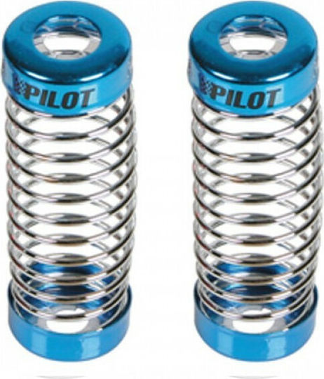 Lampa Car Decoration Headrest Springs Aluminum / Blue 14mm 2pcs in Blue Color