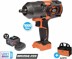 Krausmann U76020-15SΒ Μπουλονόκλειδο 20V 1x5Ah 1/2" Krausmann U76020-15SΒ Μπουλονόκλειδο 20V 1x5Ah 1/2"