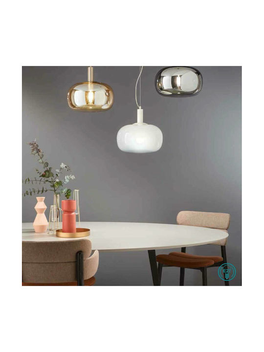 Ondaluce Pendant Light Black with Socket E27 20cm