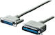 Equip Cablu RS232 cu 25 de pini de sex masculin la Serial 36-pini de sex masculin 10m (113594) 1buc