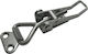 Inox Boat Deck Stainless Steel Cleat for Cells, Screwed, Adjustable 5mm Inox A25mm