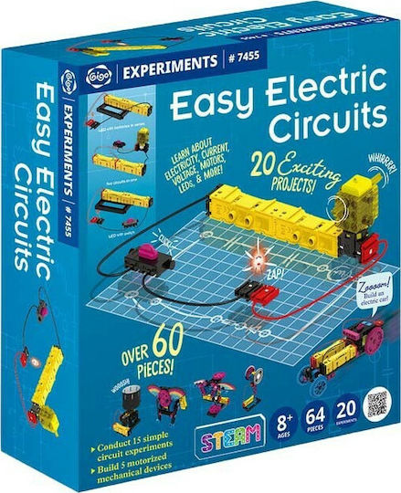 Gigo Easy Electric Circuits STEM Educational Game Robotics for 8+ Years Old