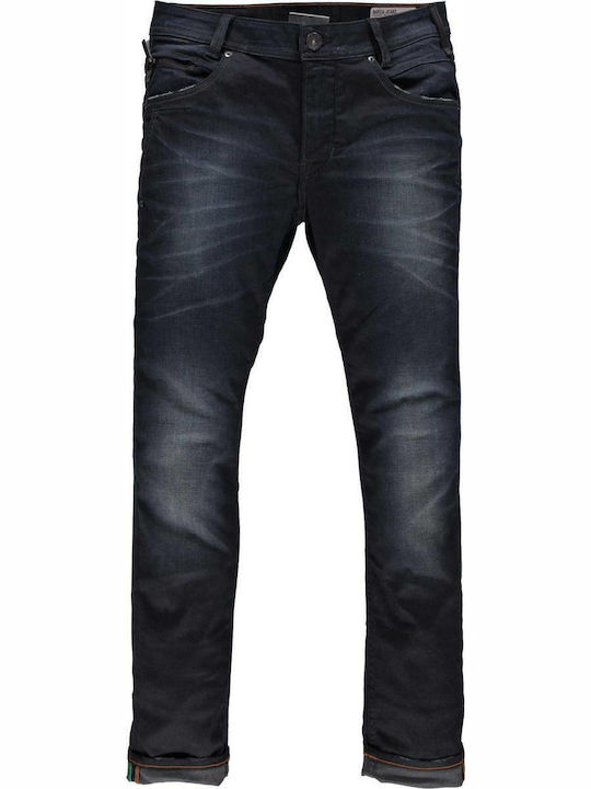 Παντελόνι ανδρικό με φερμουάρ σε tapered γραμμή Garcia Jeans (612-RUSSO-3036-DARK-USED-BLUE)
