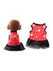 Value Imports Stars Φόρεμα Σκύλου Κόκκινο Large 35cm