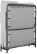 Pat Pliant Cu Saltea 7cm Single Gri 182x84x39cm