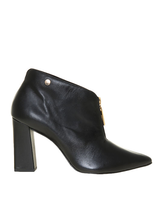 Mari Leather Women's Ankle Boots Black