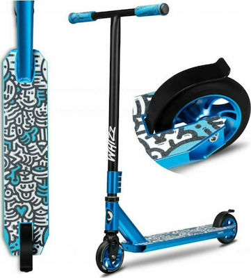 Lionelo Kids Scooter Foldable Whizz 2-Wheel Freestyle Blue