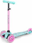 Kidwell Kids 3-Wheel Foldable Scooter Uno Happy Pink