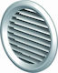 Vents Round Vent Louver with Sieve 10x10cm