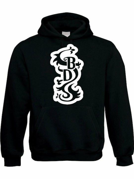 Tokyo Revengers Dragon Logo Kapuzenpulli Schwarz