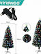 Christmas Tree Deluxe 180cm with 210 Branches and with Fiber Optic Lighting