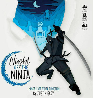 Brotherwise Games Επιτραπέζιο Παιχνίδι Night Of The Ninja για 4-10 Παίκτες 12+ Ετών