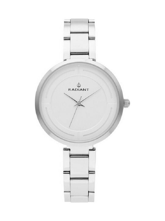 Radiant Γυναικείο Ρολόι 32mm Μπαταρίας με Ασημί...