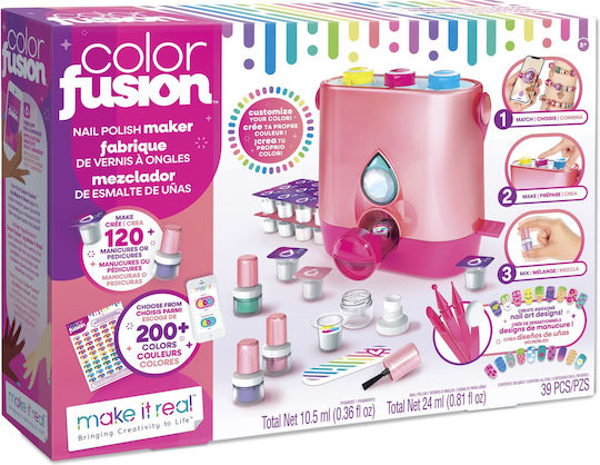 Make It Real Color Fusion Nail Polish Maker Παιχνίδι Μανικιούρ