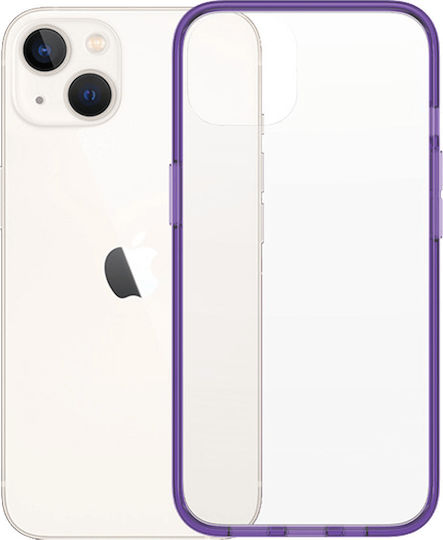 PanzerGlass ClearCase Antibacterial Limited Edition Back Cover Σιλικόνης Grape (iPhone 13)