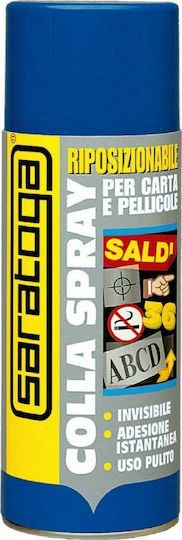 Saratoga Colla Spay Spay Wallpaper Glue Transparent 400ml