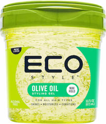 Eco Style Olive Oil Gel Μαλλιών 473ml