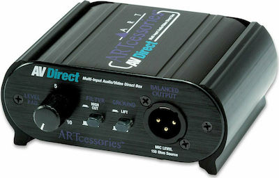 ART Pro Audio AV Direct Passive 1 Channel DI Box