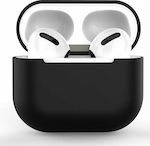 Hurtel Soft Silicone Case Black for Apple AirPods 3