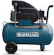 Bormann BAT5002 Single-Phase Air Compressors with Power 2hp and Airtank 24lt 042389