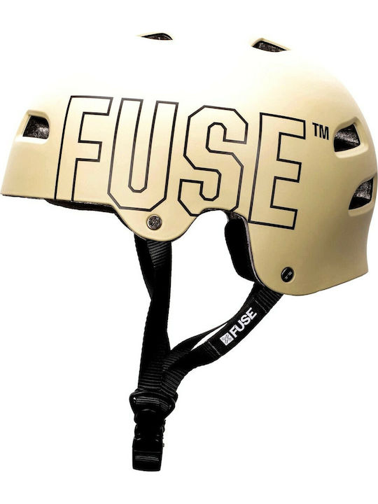 Fuse Alpha Κράνος Ποδηλάτου BMX Μπεζ