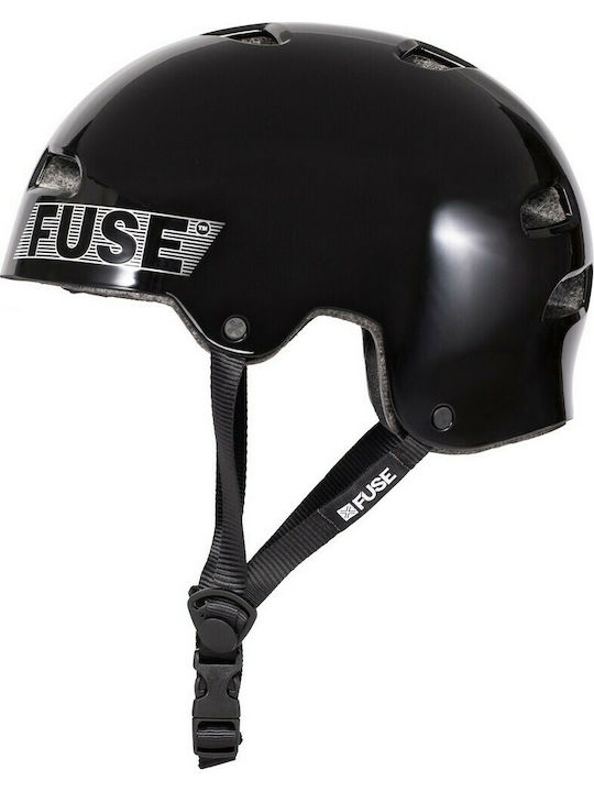 Fuse Alpha Κράνος Ποδηλάτου BMX Μαύρο