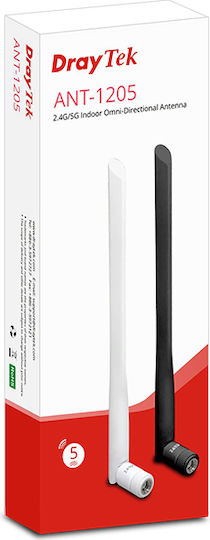 Draytek ANT-1205W Intern Antenă Wi-Fi WiFi Pan-direcțională 5dBi cu conexiune SMA