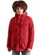 Mountain Winter Jacket Parka Red