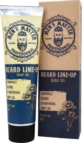 Rosa Impex Men's Master Beard Line Up Shave Gel Gel Ξυρίσματος 100ml