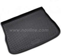 Novline Trunk Mats Tray Type 1pcs from Rubber for Volkswagen Tiguan Black