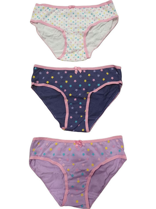 Minerva Stars Set pentru copii cu chiloței Multicolore 3buc