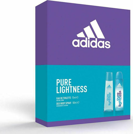 adidas Pure Lightness Γυναικείο Σετ με Eau de Toilette 2τμχ