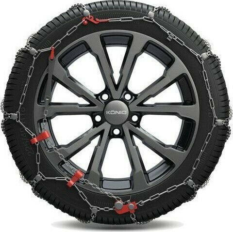 Konig CB-7 No 95 Αντιολισθητικές Αλυσίδες Πάχους 9mm Επιβατικού Αυτοκινήτου 2τμχ