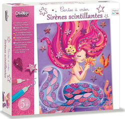 Crealign Painting Decor Glitter with Mermaids