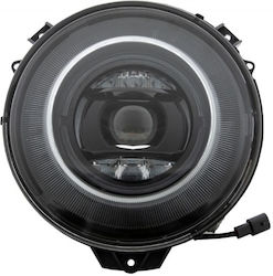 Μπροστινά Φανάρια Led για Mercedes-Benz G Class W463 Μαύρα 2005-2018 2τμχ