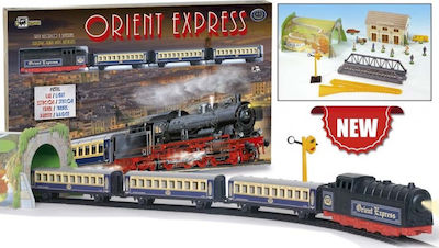 Pequetren Orient Express Set with Train with Light for 3++ Years