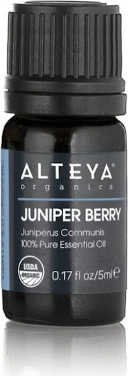 Alteya Organics Juniper Βιολογικό Αιθέριο Έλαιο Άρκευθος 5ml